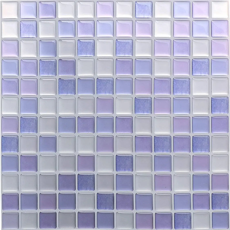Sticker Mosaïque Cristal 3D Adhésif Étanche pour Cuisine