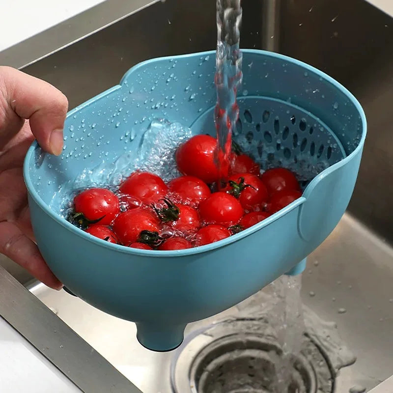 Panier d'Évier Éléphant en Plastique pour Éponges et Légumes, 4 Couleurs, 1 à 3 Pièces