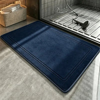 Tapis de Bain Antidérapant à Bordure en Relief, 11 Coloris, 2 Tailles