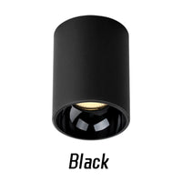 Spot LED Cuisine en Saillie Cylindre COB Anti-Éblouissement Dimmable, 5 à 24 W