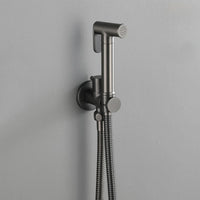 Douchette WC Murale avec Robinet d'Arrêt et Flexible 1,2 m, 5 Finitions
