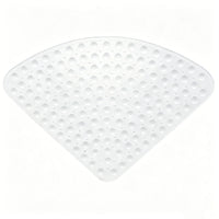 Tapis de Douche d'Angle Antidérapant à Ventouses 53 x 53 cm