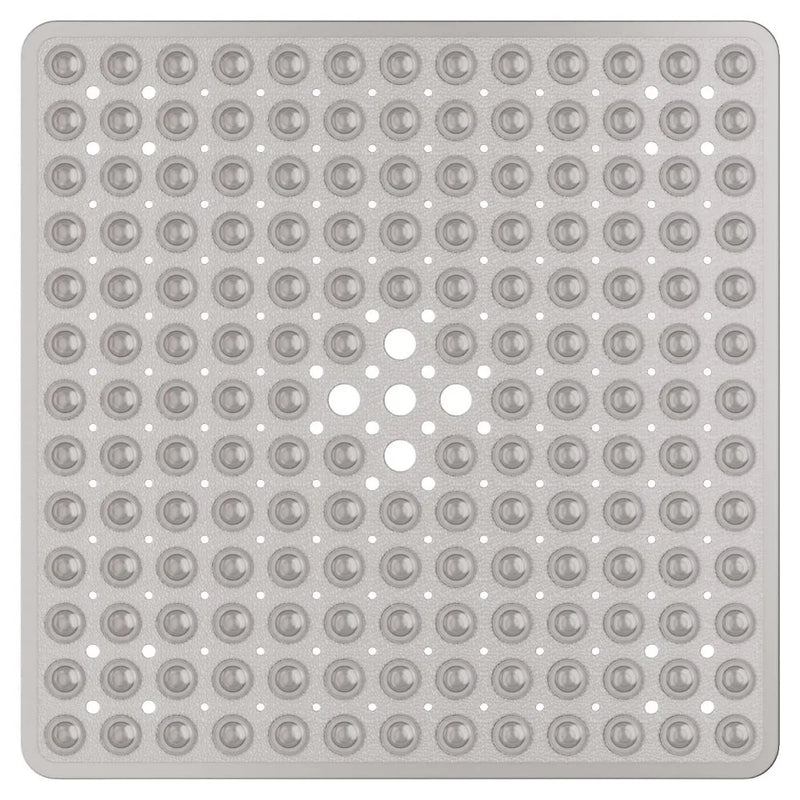 Tapis de Douche Antidérapant Carré à Ventouses 53 x 53 cm