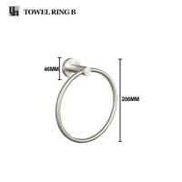 Accessoires Salle de Bain Nickel Brossé à Choisir par Pièce