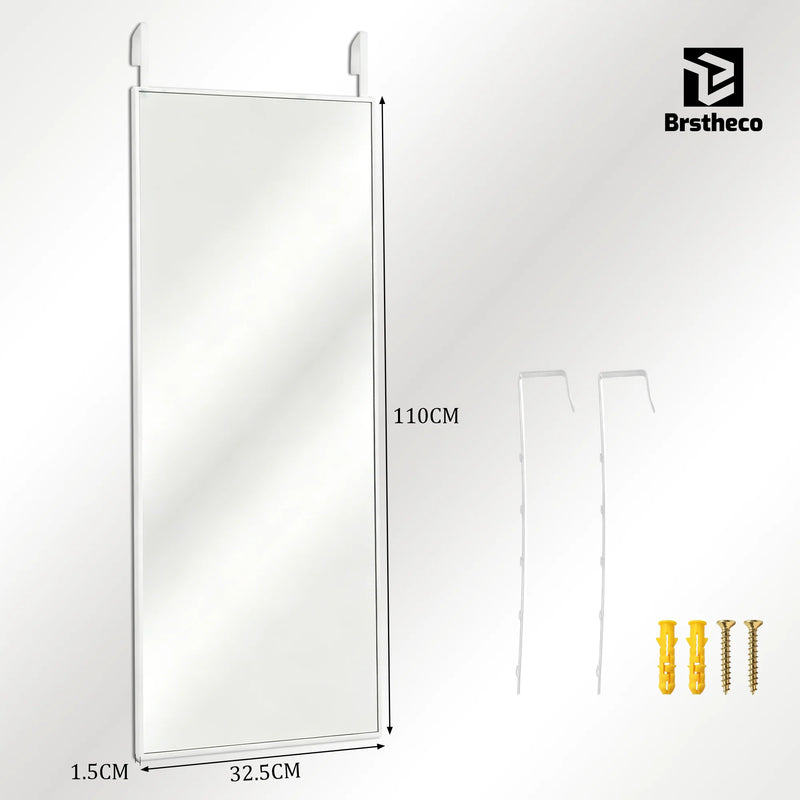Miroir sur Pied Arche Cadre Aluminium 160 x 48 cm