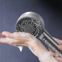 Pommeau de Douche Filtrant 4 Modes Massant avec 5 Cartouches Filtrantes