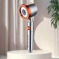 Pommeau de Douche Filtrant 5 Modes, Orange, Gris ou Argent, Lots au Choix