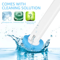 Brosse WC Jetable Murale à Têtes Remplaçables