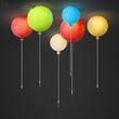 Applique Murale Ballon à Tirette, 6 Coloris, Ø 20 à 35 cm