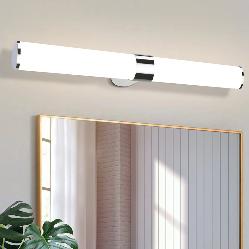 Applique LED Miroir Cylindrique Chromée IP44 40/60 cm