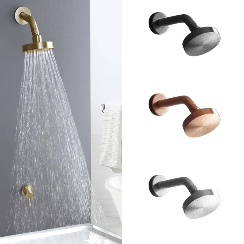Douche Encastrable Pluie 10 cm, 4 Finitions