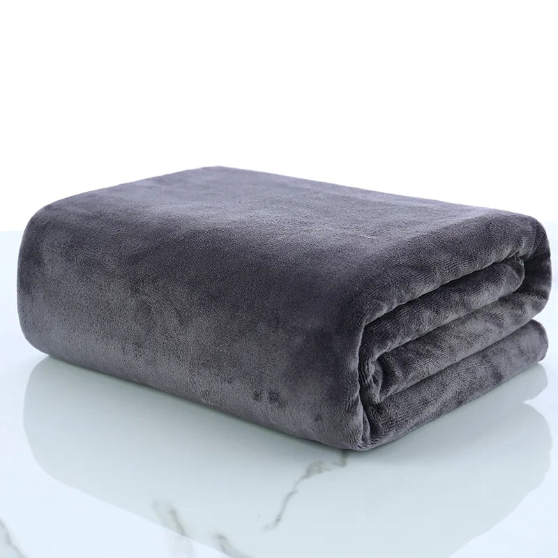 Serviette de Bain Microfibre Douce 35 x 75 à 120 x 200 cm