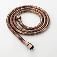 Flexible de Douche Or Rose Inox 60 à 200 cm