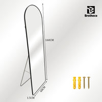 Miroir sur Pied Arche Cadre Aluminium 160 x 48 cm