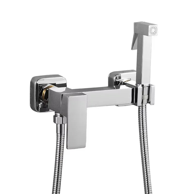 Douchette WC avec Mitigeur Laiton Noir Mat ou Chromé, 7 Modèles