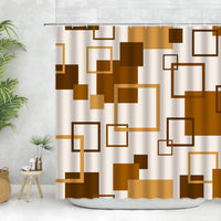 Rideau de Douche en Tissu Polyester, 28 Motifs au Choix, 90 à 240 cm