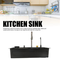 Évier Cuisine Inox Rectangulaire 1 Bac Sous Plan