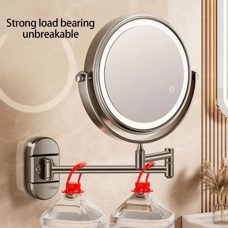 Miroir Grossissant LED x10 Rechargeable 20 cm