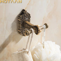 Patère Murale Rotative Style Baroque Bronze Antique