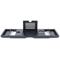 Pont de Baignoire Bambou Noir Extensible 75 à 110 cm