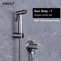 Douchette WC Shattaf Inox et Laiton Multi-Finitions