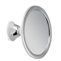 Miroir Anti-Buée Salle de Bain Rond Ventouse Pivotant 360°