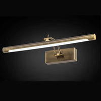 Applique Miroir Salle de Bain Inox Orientable 40 à 70 cm