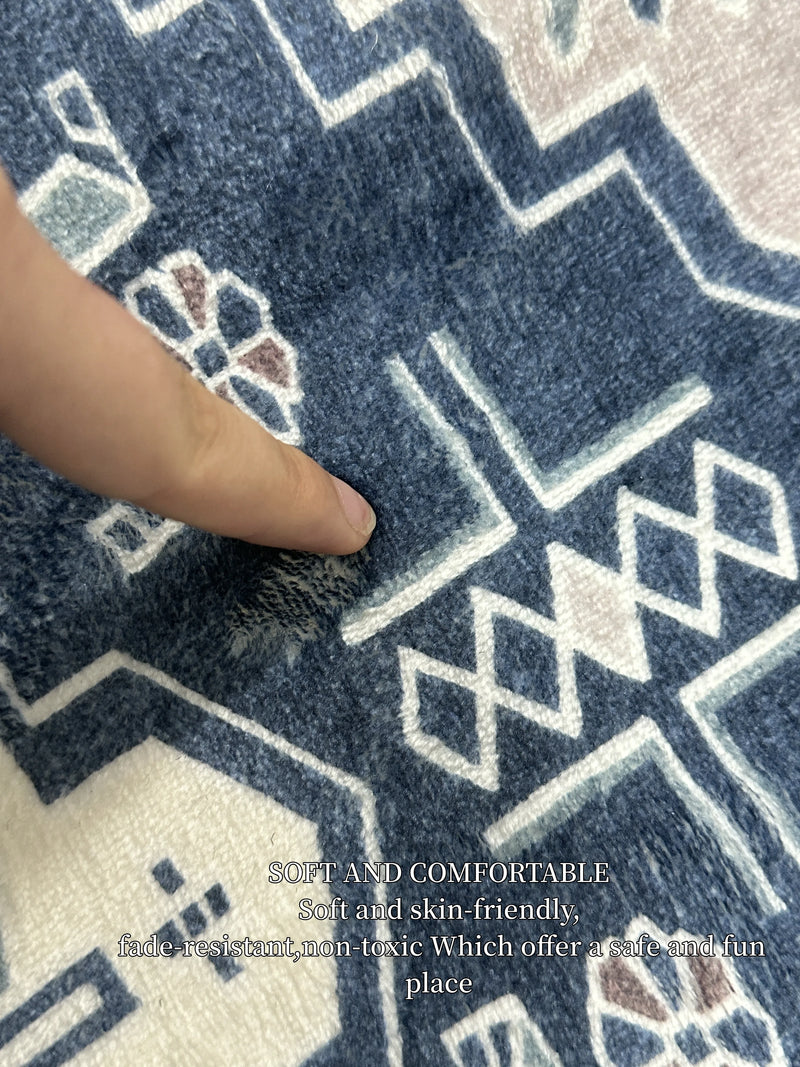 Tapis de Bain Marbre Blanc et Doré Antidérapant