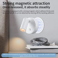 Applique Murale Sans Fil Rechargeable USB-C, Magnétique, Noire, Blanche ou Dorée