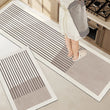 Tapis de Cuisine Antidérapant Lavable Absorbant Motifs Géométriques 40 à 160 cm