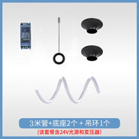 Suspension Cuisine LED Tube Silicone Flexible, 1 à 15 m