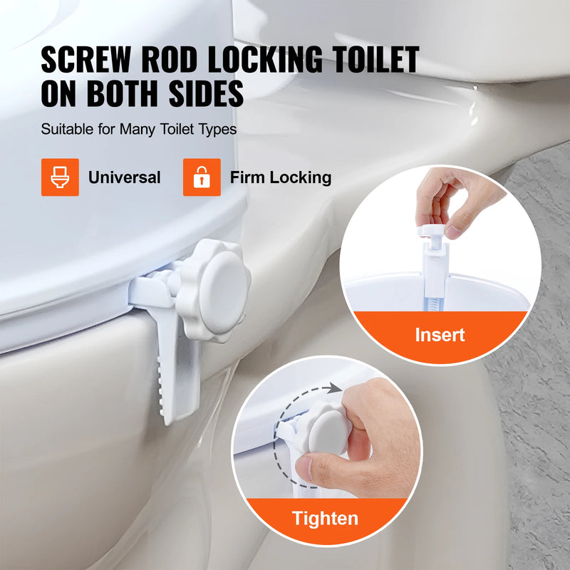 Réhausseur de Toilette Ergonomique Double Bouton
