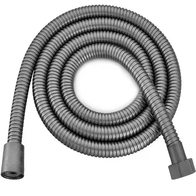 Flexible de Douche Noir Inox G1/2 5 Finitions 150 à 300 cm
