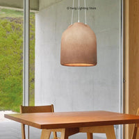 Suspension Cuisine Wabi-Sabi Texturée Ø 46 cm, Anthracite ou Terracotta