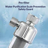 Filtre à Sédiments Réutilisable Maille Inox G1/2 pour Chauffe-Eau, Lave-Linge et Douche