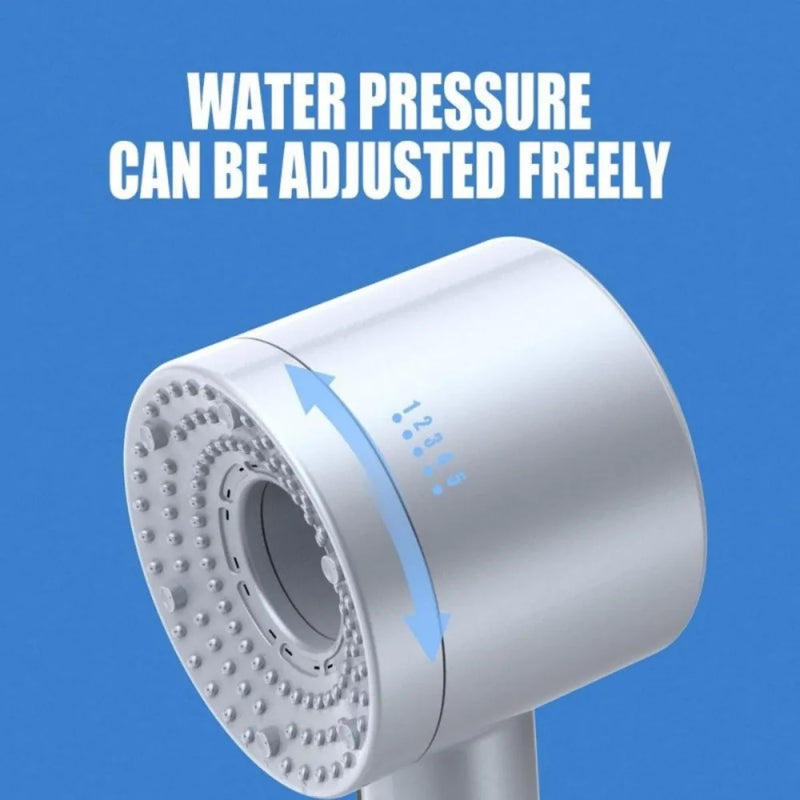 Pommeau de Douche Haute Pression 5 Modes Économie d'Eau