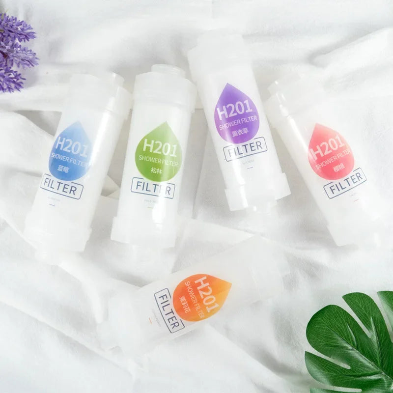 Filtre de Douche Parfumé Vitamine C Anti-Chlore