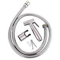 Douchette WC Inox avec Support et Tuyau 1,2 m