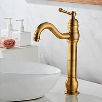 Robinet Lavabo Laiton Trou Unique 6 Finitions