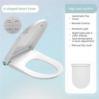 Abattant WC Chauffant à Frein de Chute, Ouverture Automatique et Télécommande