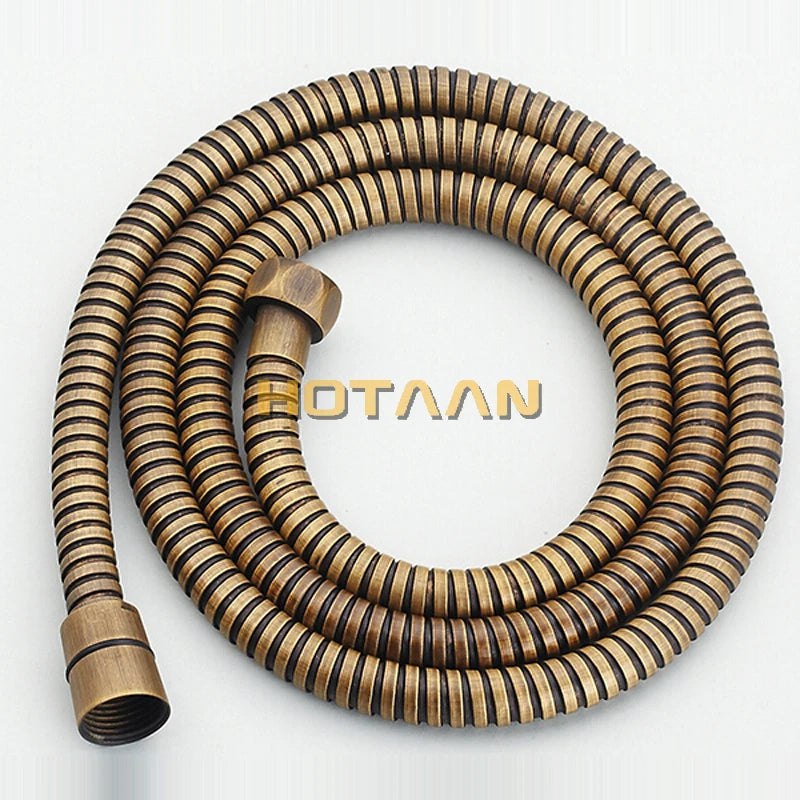 Flexible de Douche Bronze Double Verrouillage 60-150 cm