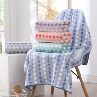 Serviette de Bain Microfibre Ultra Absorbante 34 x 74 ou 70 x 140 cm