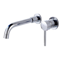 Robinet Mural Lavabo en Laiton, Bec Pivotant, 6 Finitions