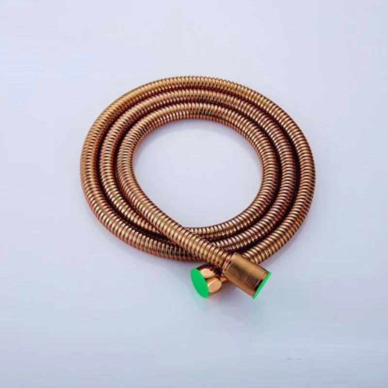 Flexible de Douche Or Rose Inox 60 à 200 cm