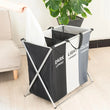 Panier à Linge de Tri Pliable 2 ou 3 Compartiments