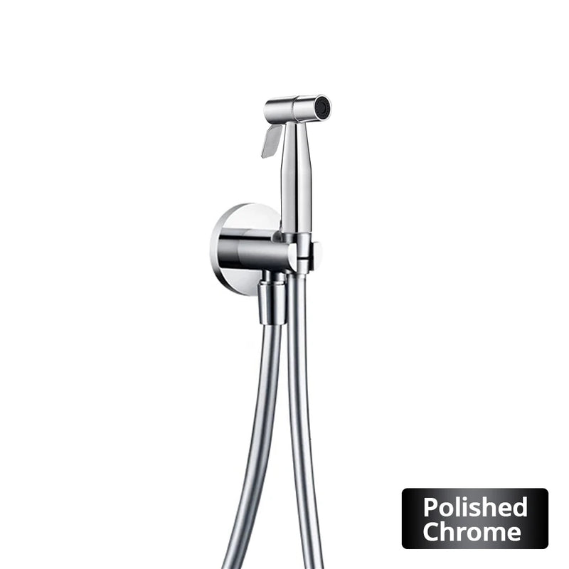 Douchette WC Kit Complet avec Support Mural, 4 Finitions