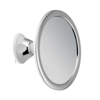 Miroir de Douche Anti-Buée à Ventouse Rond 17,3 cm, 1 à 3 Miroirs