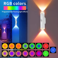 Applique Murale Rechargeable RGB à Détecteur de Mouvement, 1 ou 2 Pièces