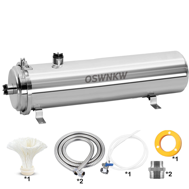 Filtre à Eau Ultrafiltration Inox Toute la Maison, 650 à 7600 L/h
