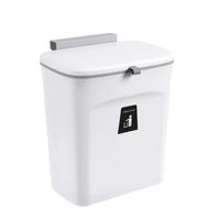 Poubelle Salle de Bain Murale avec Couvercle 7 et 9 Litres